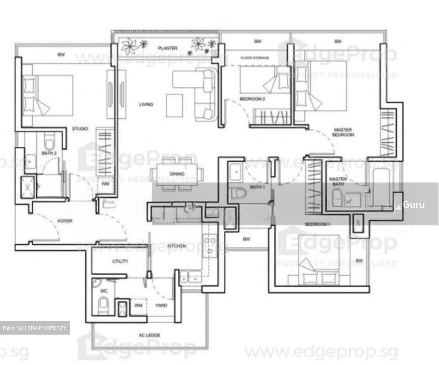 The Palette (D18), Condominium #522314891